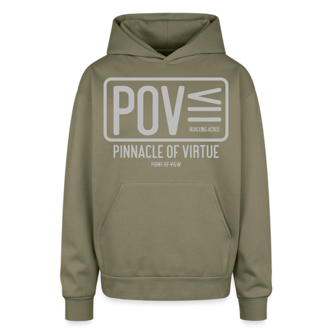 POV Oversized Hoodie - olive