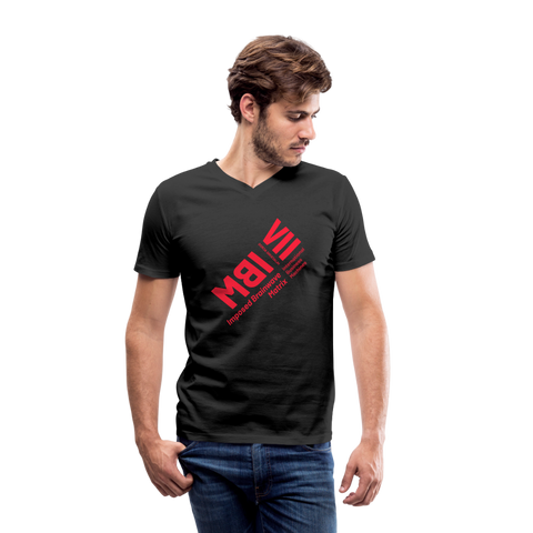 IBM Red Acro V Neck - black