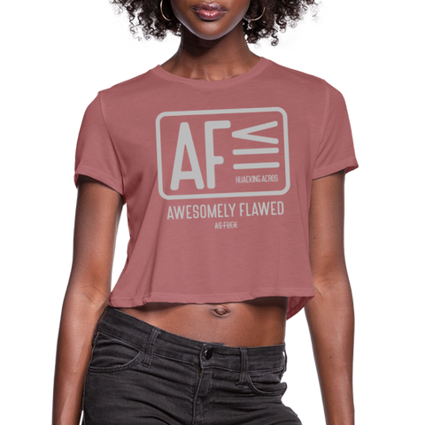 AF Tee - mauve