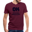 OK V Neck - maroon