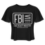 FBI Tee - black