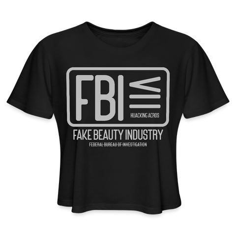 FBI Tee - black