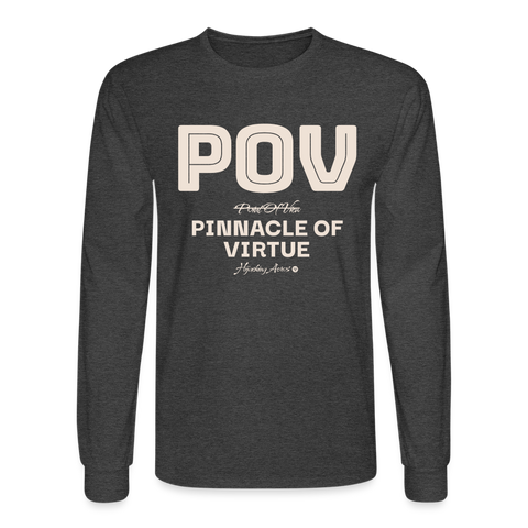 POV Long Sleeve - heather black