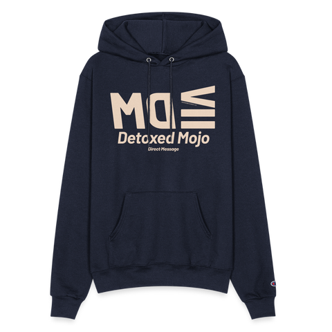 DM Beige Acro Champion Hoodie - navy