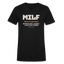 MILF V Neck - black