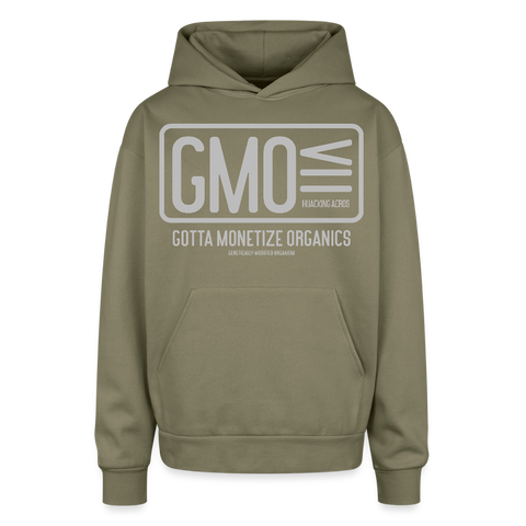 GMO Oversized Hoodie - olive