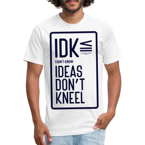 IDK Tee - white