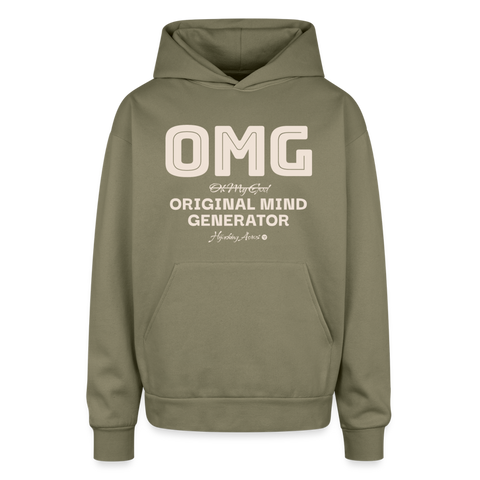 OMG Oversized Hoodie - olive