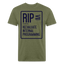 RIP Tee - heather military green