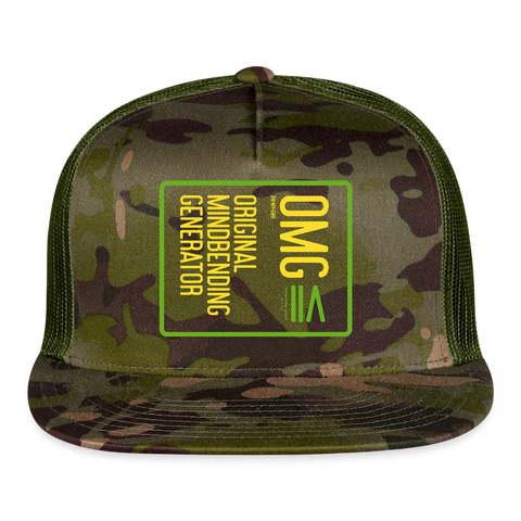 OMG Trucker Hat - MultiCam\green