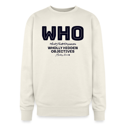 WHO Oversized Sweatshirt - ivory