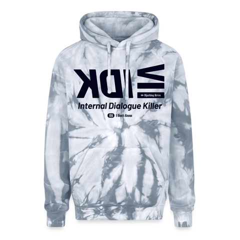 IDK Blue Acro Hoodie - spider silver