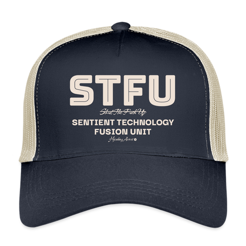 STFU Vintage Hat - pacific/oyster