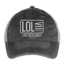 LOL Hat - washed black / silver