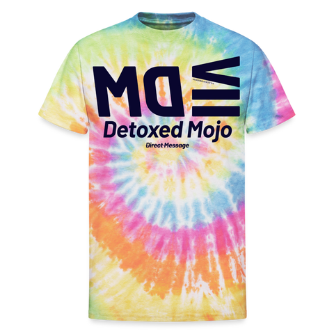 DM Blue Acro Tee - rainbow