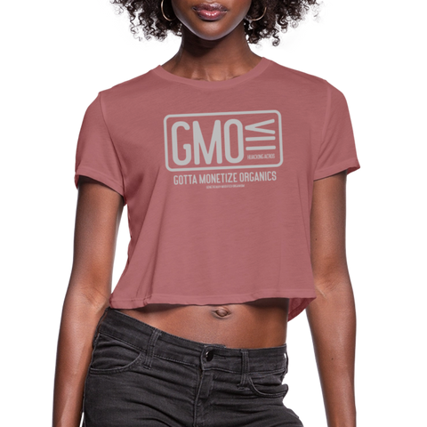 GMO Heavy Tee (W) - mauve