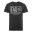 FAQ Tee - heather black