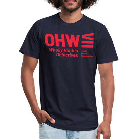 WHO Red Acro B&C Tee - navy