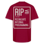 RIP Heavy Tee - cardinal