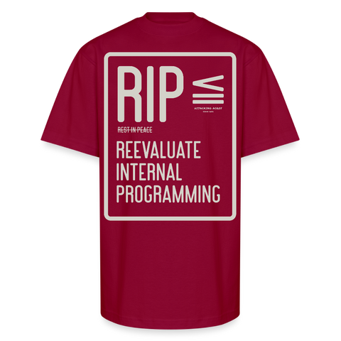 RIP Heavy Tee - cardinal