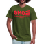 OMG Red Acro B&C Tee - olive