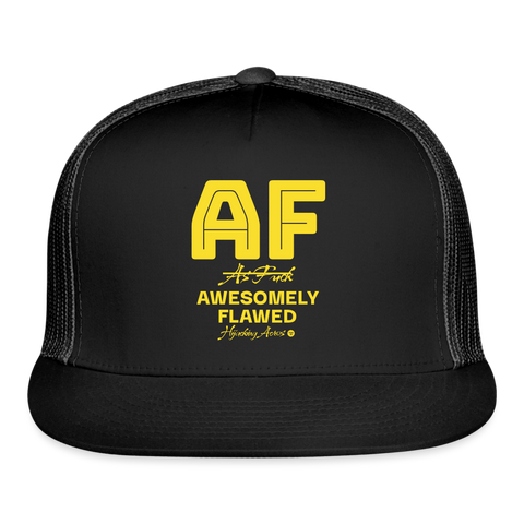 AF Trucker's Hat - black/black