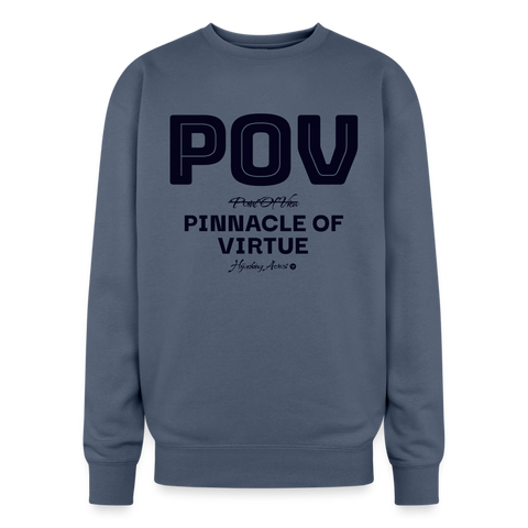 POV Oversized Sweatshirt - stone blue