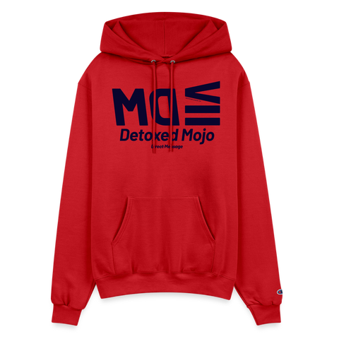 DM Blue Acro Champion Hoodie - Scarlet