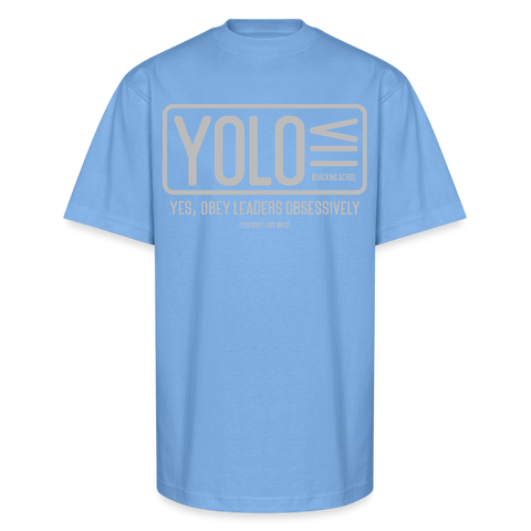 YOLO Heavy Tee - sky blue