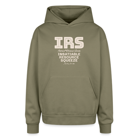 IRS Oversized Hoodie - olive