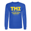 TMI Long Sleeve - royal blue