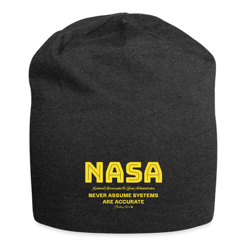 NASA Beanie - charcoal grey