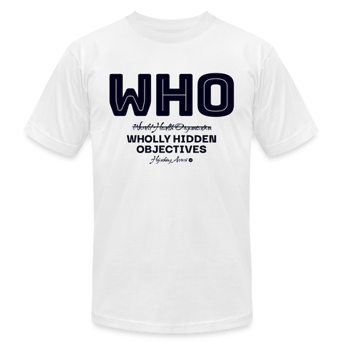 WHO Tee - white