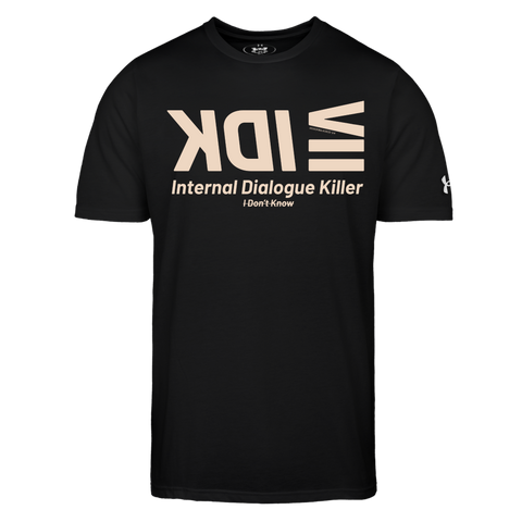 IDK Beige Acro Under Armor Tee - black