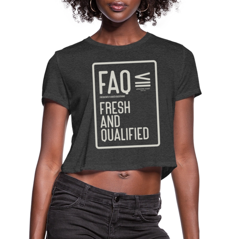 FAQ Tee - deep heather