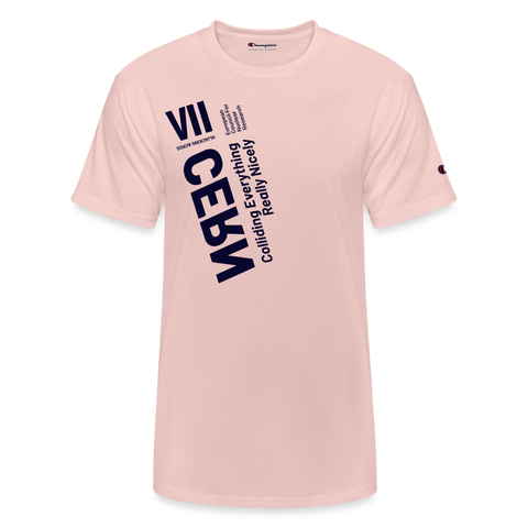 CERN Beige Acro Under Armor Tee - blush pink 