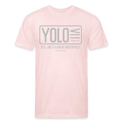 YOLO Tee - blush pink 