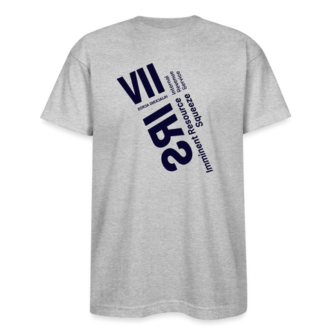 IRS Blue Acros Heavy T - heather gray