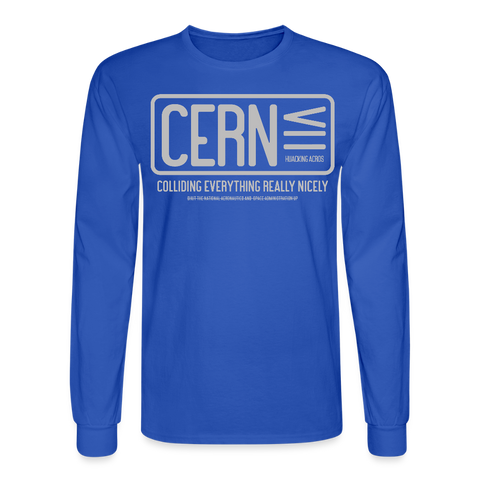 CERN Long Sleeve - royal blue
