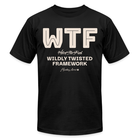 WTF Tee - black