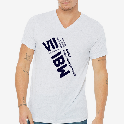 IBM Blue Acro V Neck